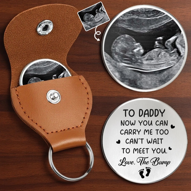 Personalized Photo Pocket Hug – Gifts For New Moms, New Dads, New Parents – Future Dad In Progress