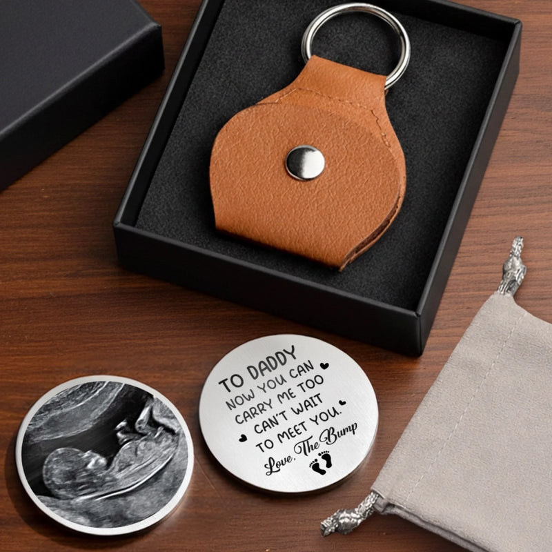 Personalized Photo Pocket Hug – Gifts For New Moms, New Dads, New Parents – Future Dad In Progress
