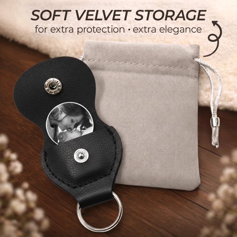 Personalized Photo Pocket Hug – Gifts For New Moms, New Dads, New Parents – First Cuddles, Forever Love