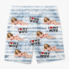 Personalized Photo Men Beach Shorts – Gifts For Him, Husband –  I Love My Destiny
