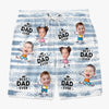 Personalized Photo Men Beach Shorts – Gifts For Dad, Grandpa – Best Man Ever