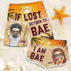Personalized Couple Beach Shorts – Summer Gifts For Couple – Lost In The Sunshine