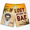 Personalized Couple Beach Shorts – Summer Gifts For Couple – Lost In The Sunshine