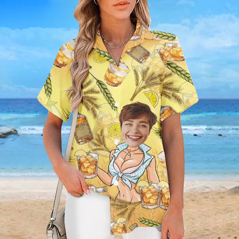 Personalized Photo Hawaiian Shirt – Summer Gifts For Him, Husband – My Favorite Season