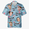 Personalized Photo Hawaiian Shirt – Summer Gifts For Family Members – Summer Was Our Best Season