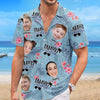 Personalized Photo Hawaiian Shirt – Summer Gifts For Family Members – Summer Was Our Best Season