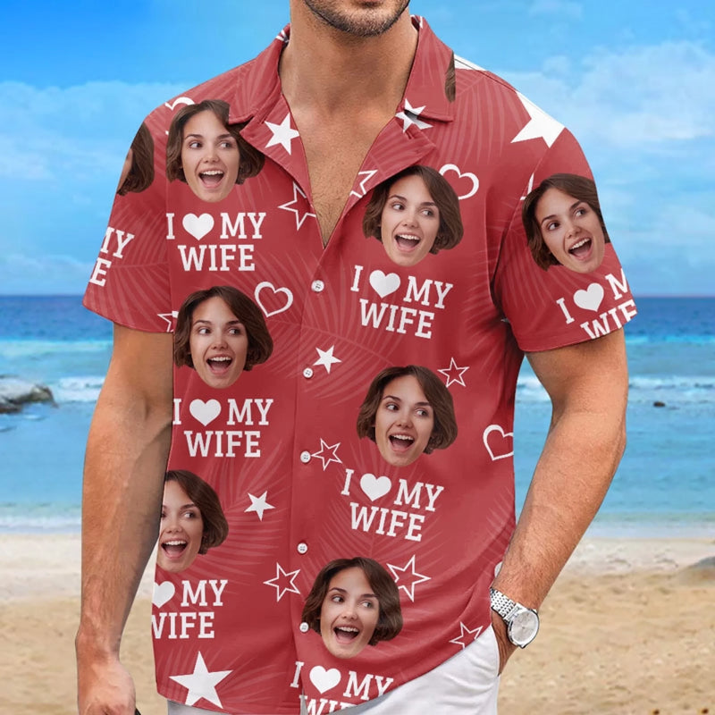 Personalized Photo Hawaiian Shirt – Summer Gifts For Couple – We'll Look Back On This And Laugh