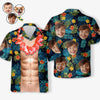 Personalized Photo Hawaiian Shirt – Summer Gifts For Him – Life’s A Wave, Catch It