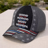 Personalized Classic Cap – Gifts For Dad, Grandpa  – Your Love Built This Family