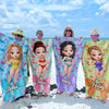 Personalized Beach Towel – Travel Gifts For Women, Best Friends – Beach Days And Cocktails