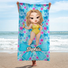 Personalized Beach Towel – Travel Gifts For Women, Best Friends – Beach Days And Cocktails