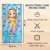 Personalized Beach Towel – Travel Gifts For Women, Best Friends – Beach Days And Cocktails