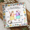 Personalized Full-Print Jewelry Dish – Birthday Gifts For Women, Besties, Sisters, BFF – Besties For A Lifetime