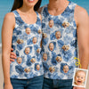 Personalized Photo Tanktop – Summer Gifts For Family Members – Vacation Mode