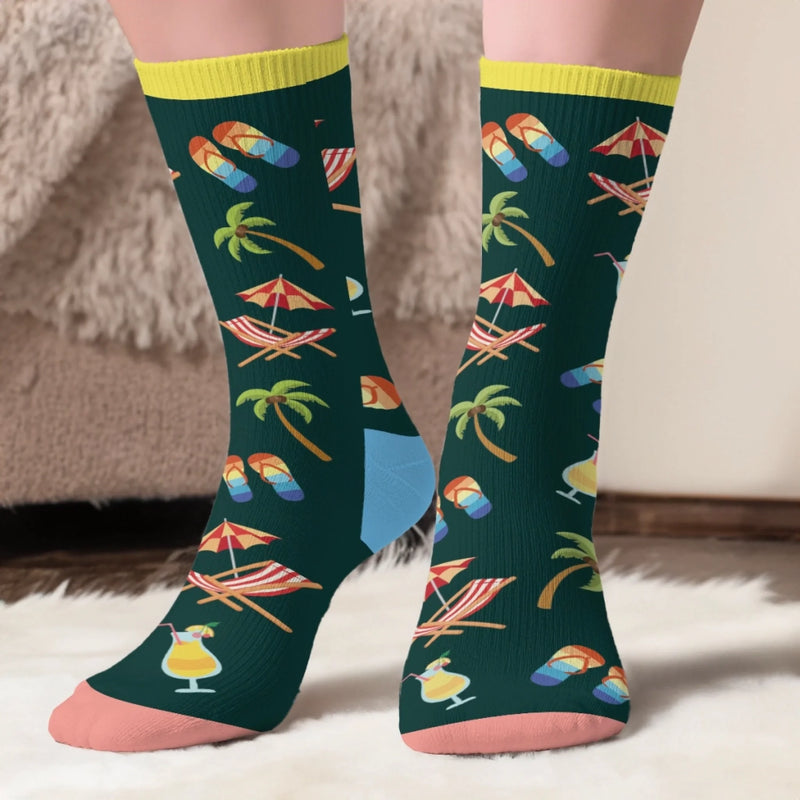 Personalized Crew Socks – Gift For Women, Men – Living The Retired Life