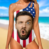 Personalized Photo One Piece Swimsuit – Summer Gifts For Women – Hot Girl Swim, Chaotic Edition