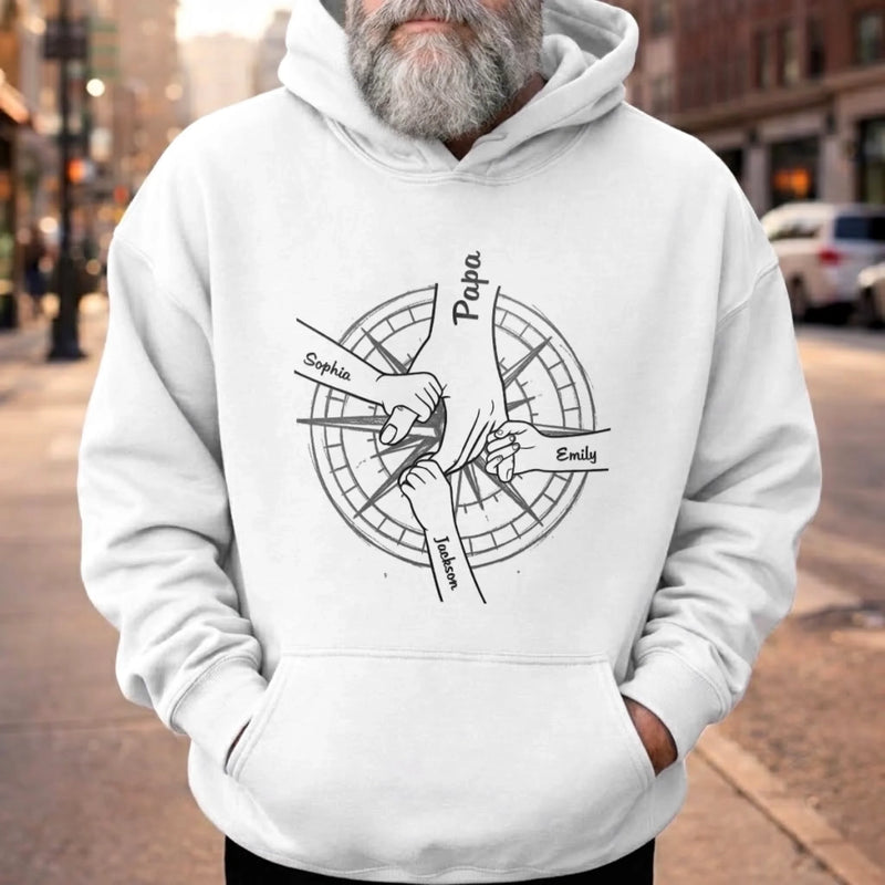 Personalized Unisex T-shirt, Hoodie – Father's Day Gifts For Dad – Dad Means The World