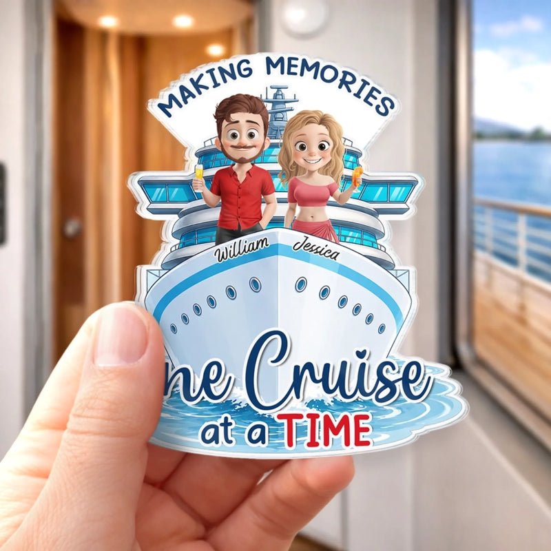 Personalized Cruise Ship Door Magnet – Summer Gifts For Couple – Sunshine, Love And Summer Days