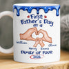 Personalized Mug – Father's Day Gifts For Dad – Dad Life Starts Here