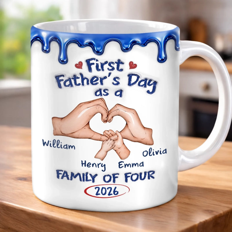Personalized Mug – Father's Day Gifts For Dad – Dad Life Starts Here
