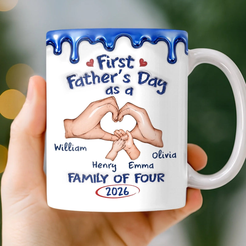 Personalized Mug – Father's Day Gifts For Dad – Dad Life Starts Here