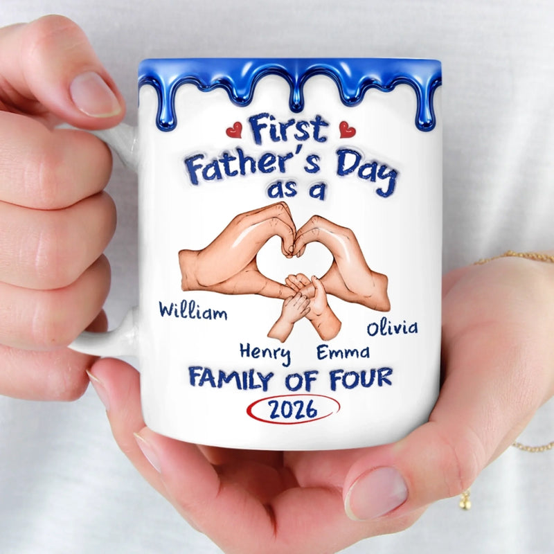 Personalized Mug – Father's Day Gifts For Dad – Dad Life Starts Here