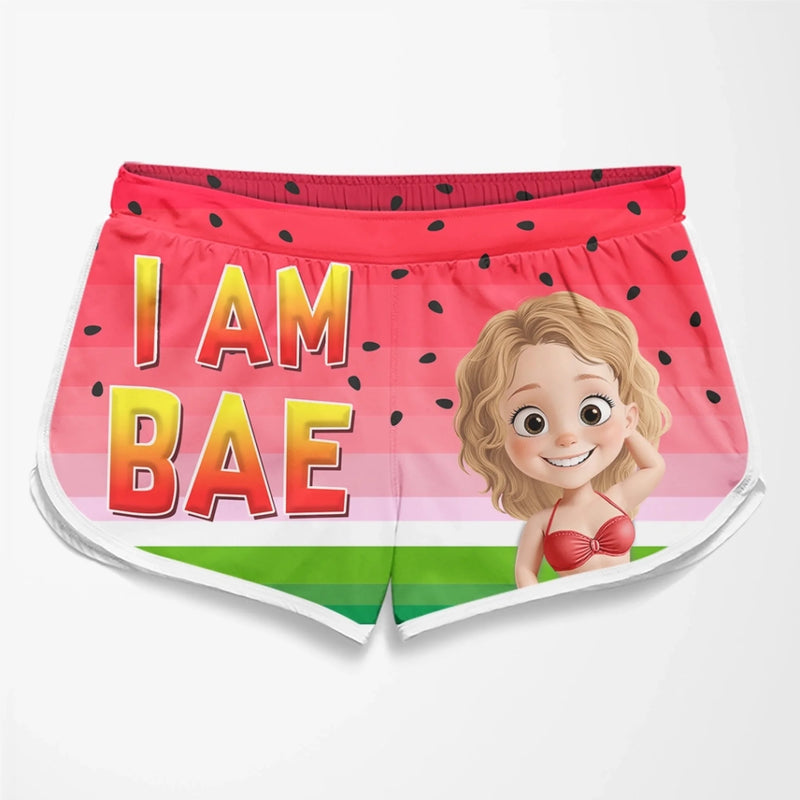 Personalized Couple Beach Shorts – Summer Gifts For Couple – Summer With My Bae