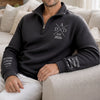 Personalized Unisex Quarter Zip Sweatshirt – Father's Day Gifts For Grandpa, Dad – Loved By Little Legends