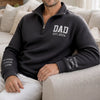 Personalized Unisex Quarter Zip Sweatshirt – Father's Day Gifts For Grandpa, Dad – Loved Beyond Measure Called Dad