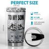 Personalized 3D Inflated Effect Printed Tumbler - Birthday Gifts For Son - I’m Always Proud Of You