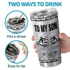 Personalized 3D Inflated Effect Printed Tumbler - Birthday Gifts For Son - I’m Always Proud Of You