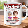 Personalized 3D Inflated Effect Printed Mug - Father's Day Gifts For Son - Raised A Great Dad