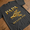 Personalized T-shirt, Premium T-shirt, Hoodie –  Father's Day Birthday Gifts For Dad, Grandpa – Forever Blessed With Dad