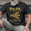 Personalized T-shirt, Premium T-shirt, Hoodie –  Father's Day Birthday Gifts For Dad, Grandpa – Forever Blessed With Dad