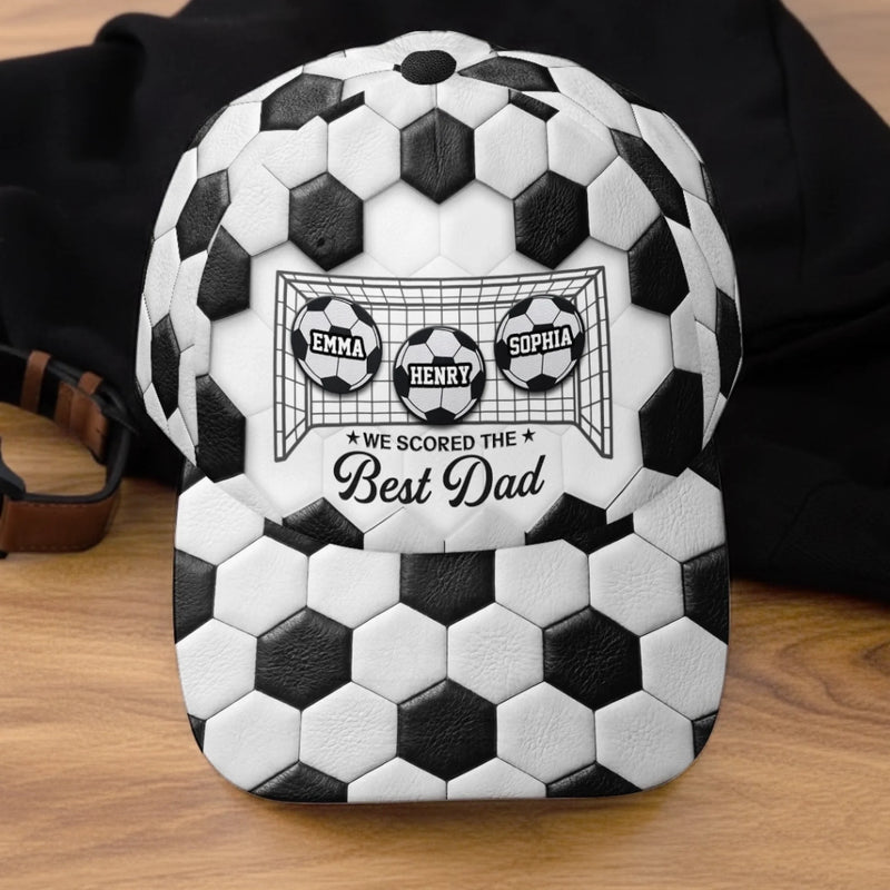 Personalized Classic Cap – Gifts For Dad, Grandpa, Soccer Lovers – Born For Match Day