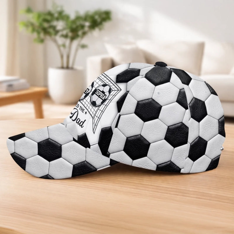 Personalized Classic Cap – Gifts For Dad, Grandpa, Soccer Lovers – Born For Match Day
