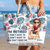 Personalized Beach Bag – Travel Gifts For Women – Sunshine, Freedom, Repeat