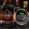 Personalized Whiskey Glass With Bottom And Side Engraving – Gifts For Dad, Grandpa – Reserved For Legends