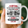 Personalized Mug – Gifts For Son – Watching You Be A Dad