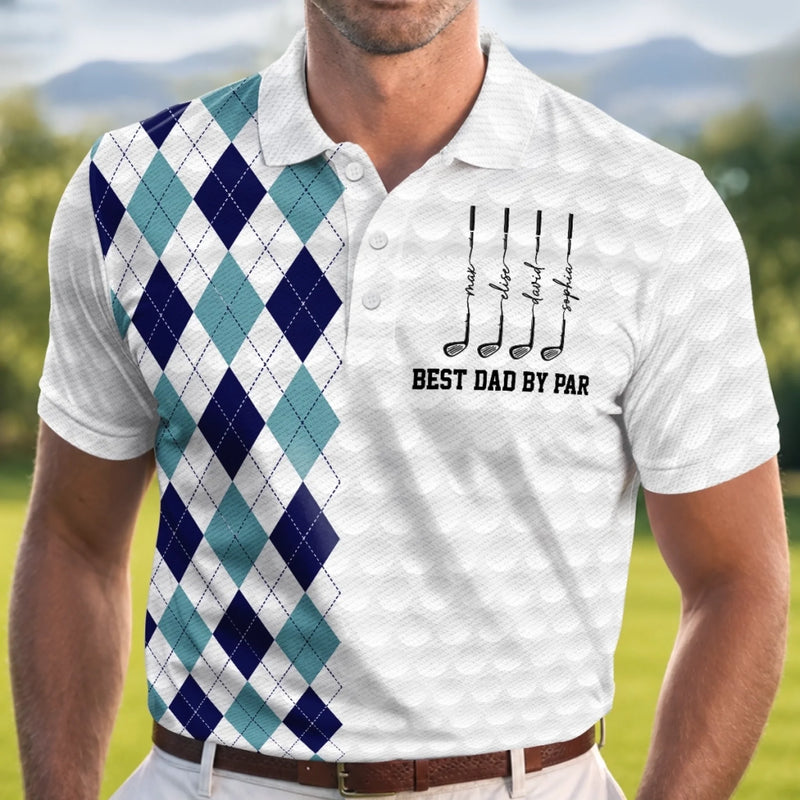 Personalized All Over Print Polo Shirt – Gifts For Dad, Grandpa – Another Day Another Round