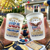 Personalized America 250th Anniversary Party Plastic Cups – Gifts For Family – Born To Stand Strong