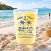 Personalized Party Cups – Summer Vacation And Travel Gifts For Best Friends, Family – Hello Summer Vibes