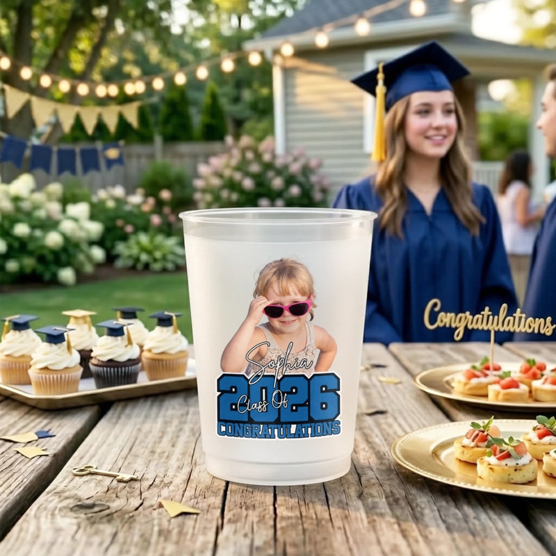 Personalized Photo Cups – Graduation Gifts For Her, Him – The Journey Was Worth It