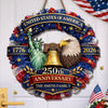 Personalized America 250th Anniversary Wood Sign – Gifts For Family – Freedom In Every Heart