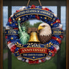 Personalized America 250th Anniversary Wood Sign – Gifts For Family – Freedom In Every Heart