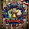 Personalized America 250th Anniversary Wood Sign – Gifts For Family – Freedom In Every Heart