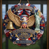 Personalized America 250th Anniversary Wood Sign – Gifts For Family – Liberty Never Goes Out Of Style