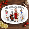 Personalized Platter – Gifts For Dad, Grandpa – BBQ Bonding Time