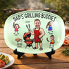 Personalized Platter – Gifts For Dad, Grandpa – BBQ Bonding Time