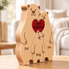 Personalized Shaped Wooden Art Puzzle – Gifts For Dad, Grandpa – Together Is Our Favorite Place